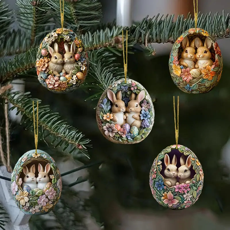 Decoraciones de Conejos de Pascua