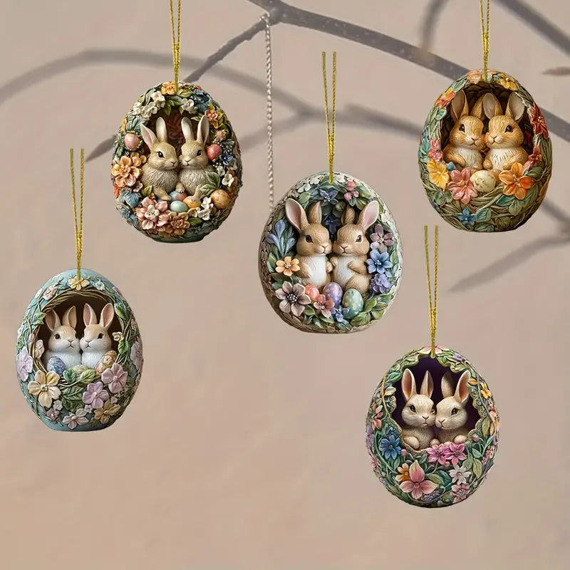 Decoraciones de Conejos de Pascua